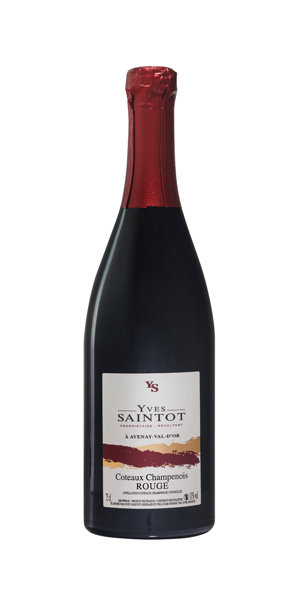 champagne saintot coteaux rouge